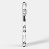 Charcoal Modern Sunbursts Case-Mate iPhone Case (Achterkant / Rechts)