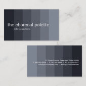 Charcoal Ombre Panels Visitekaartje (Voorkant / Achterkant)