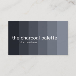 Charcoal Ombre Panels Visitekaartje