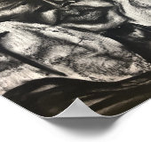 charcoal portrait poc poster (Hoek)