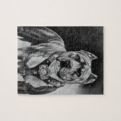 CHARCOIL PITBULL DRAWING PUZZZLE LEGPUZZEL (Horizontaal)