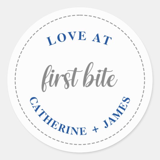 Charcuterie Bekercupstickers Ronde Sticker (Voorkant)