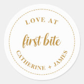 Charcuterie Bekercupstickers Ronde Sticker (Voorkant)