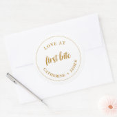 Charcuterie Bekercupstickers Ronde Sticker (Envelop)