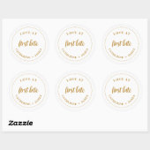 Charcuterie Bekercupstickers Ronde Sticker (Vel)