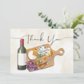 Charcuterie Board Dank u kaart (Staand voorkant)