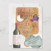 Charcuterie Board Party Uitnodiging (Voorkant)