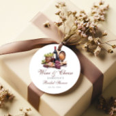 Charcuterie Board Wijn en Vrijgezellenfeest op kaa Bedankjes Labels