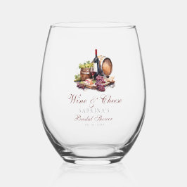 Charcuterie Board Wijn en Vrijgezellenfeest op kaa Wijnglas Zonder Voet