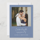 Charcuterie Board Wine & Cheese Engagement Party Kaart (Achterkant)