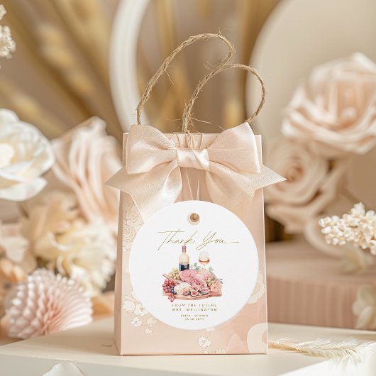 Charcuterie Bord Bruidsdiner Bedankjes Labels