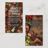 Charcuterie Catering Party of Social Event Planner Visitekaartje (Voorkant / Achterkant)