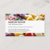 Charcuterie Foods | zich verspreiden Visitekaartje (Achterkant)