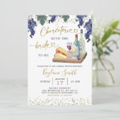 Charcuterie met de bruid om Vrijgezellenfeest te z Kaart (Staand voorkant)