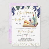 Charcuterie met de bruid om Vrijgezellenfeest te z Kaart (Voorkant / Achterkant)