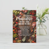 Charcuterie met de bruid om Vrijgezellenfeest te z Kaart (Staand voorkant)