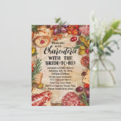 Charcuterie met de bruid om Vrijgezellenfeest te z Kaart (Staand voorkant)