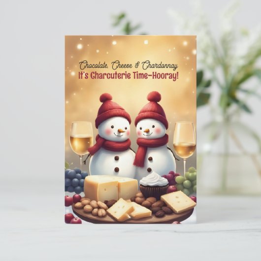 Charcuterie Party Kaart (Staand voorkant)