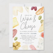 Charcuterie Wijn en Vrijgezellenfeest op kaas Kaart (Voorkant)