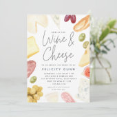 Charcuterie Wijn en Vrijgezellenfeest op kaas Kaart (Staand voorkant)