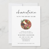 Charcuterie With the Bride To-Be Bridal Shower Kaart (Voorkant)