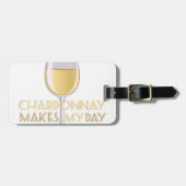 Chardonnay Bagagelabel (Voorkant horizontaal)