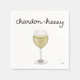 Chardonnay Cocktailservetjes Servet