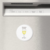 CHARDONNAY DAGELIJKSE WIJNPRINT VAN JILL MAGNEET (Insitu (Vaatwasser))