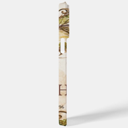  Chardonnay Label Case-Mate iPhone Case (Achterkant / Rechts)