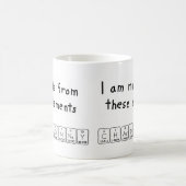 Chardonnay periodieke lijstnaam mok (Center)