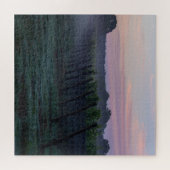 Chardonnay Vineyard Sunrise Jigzaag Puzzle Legpuzzel (Horizontaal)