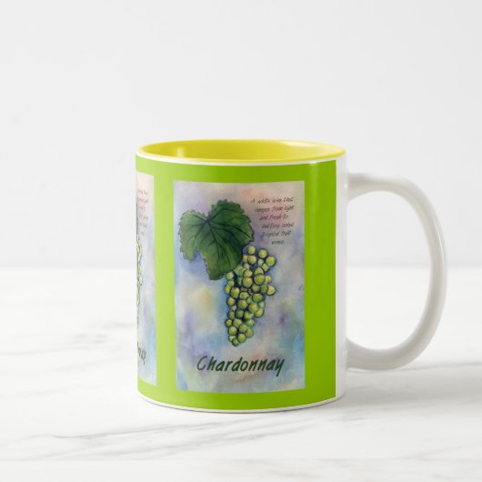 Chardonnay Wine Grapes & Description Mok (Rechts)