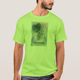 Chardonnay Wine Grapes & Description Shirt