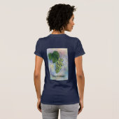 Chardonnay Wine Grapes & Description T-Shirt (Achterkant volledig)