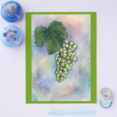Chardonnay Wine Grapes Flyer (Enkel)