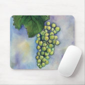 Chardonnay Wine Grapes Mousepad Muismat (Met muis)
