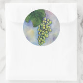 Chardonnay Wine Grapes Sticker (Tas)
