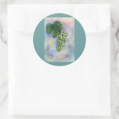 Chardonnay Wine Grapes Sticker (Tas)