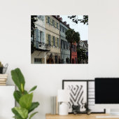 Chareleston Waterverf Poster Print (Thuiskantoor)