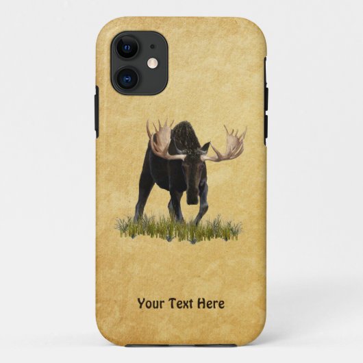 Charge Bull Moose Case-Mate iPhone Case (Achterkant)