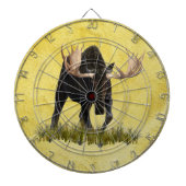 Charge Bull Moose Dartbord (Voorkant)