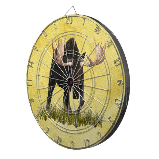 Charge Bull Moose Dartbord (Voorkant Rechts)