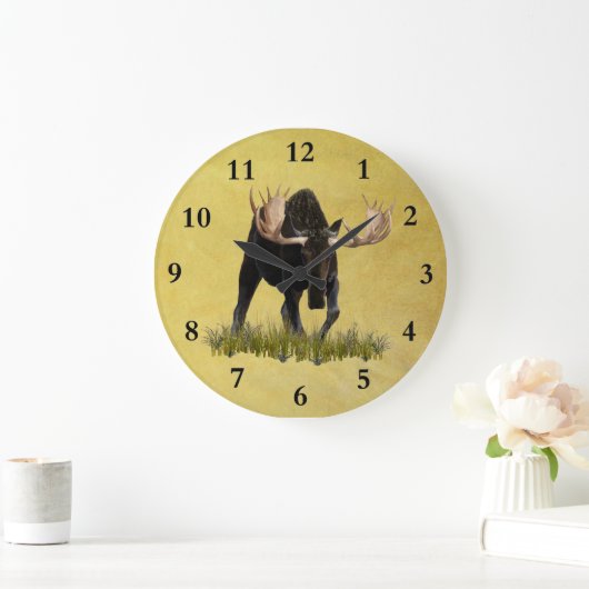 Charge Bull Moose Grote Klok (Huis)