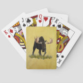Charge Bull Moose Pokerkaarten (Achterkant)