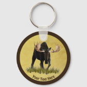 Charge Bull Moose Sleutelhanger (Voorkant)