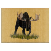 Charge Bull Moose Snijplank (Voorkant)