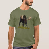 Charge Bull Moose T-shirt (Voorkant)