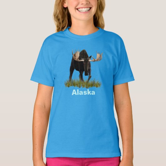 Charge Bull Moose T-shirt (Voorkant)