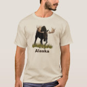 Charge Bull Moose T-shirt (Voorkant)