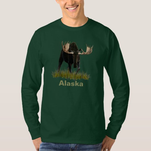 Charge Bull Moose T-shirt (Voorkant)